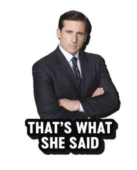 Aimant - The Office - "That's What she Said" en Bois 3D