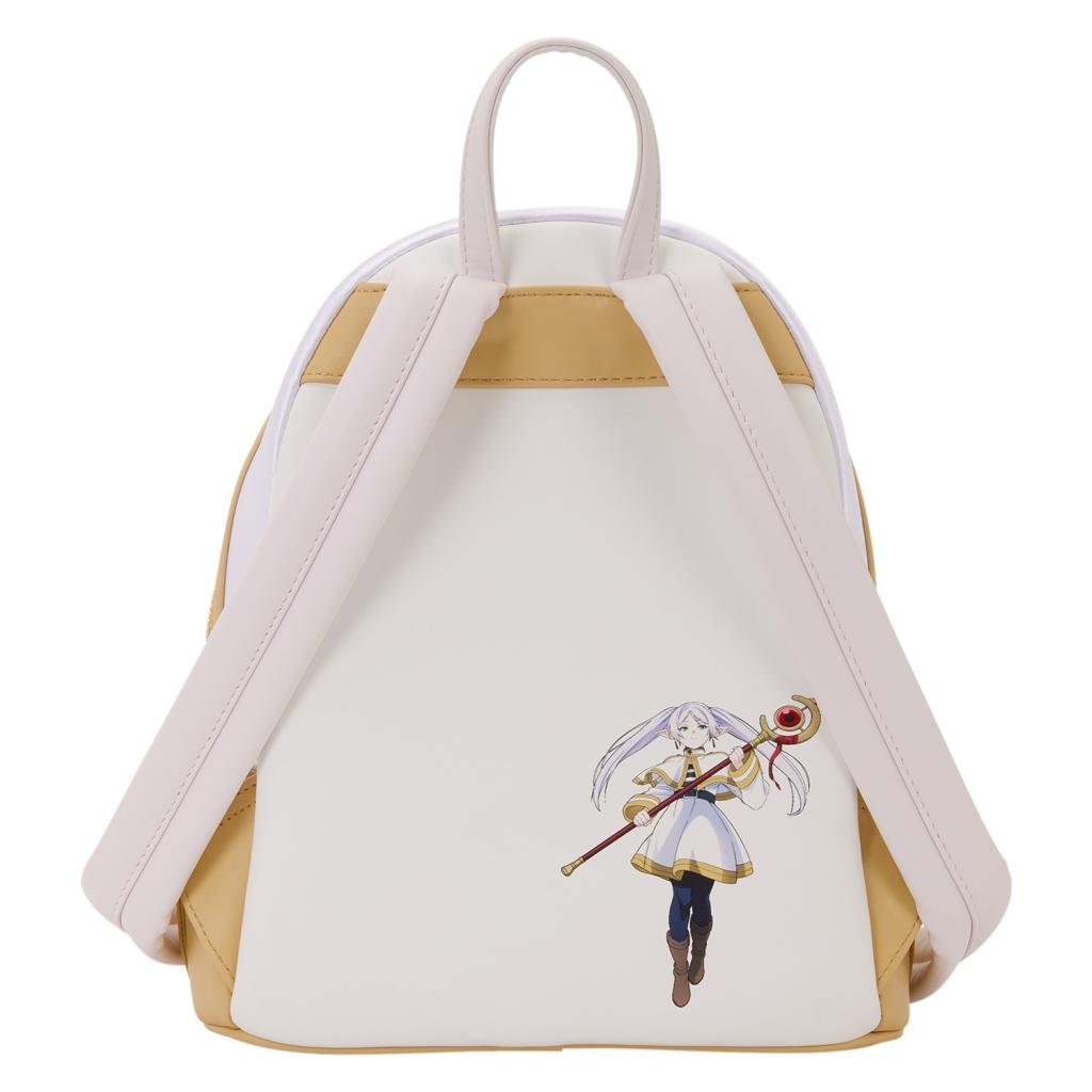 Mini Sac à Dos - Frieren Beyond Journey's End - Frieren en Faux Cuir Blanc