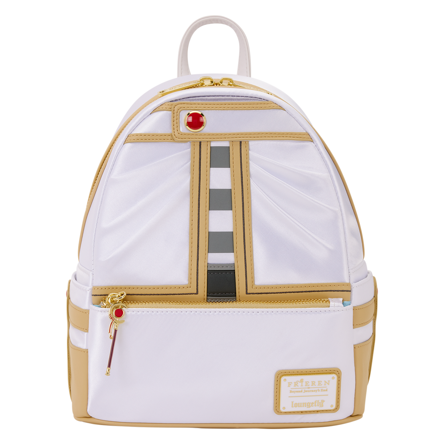 Mini Sac à Dos - Frieren Beyond Journey's End - Frieren en Faux Cuir Blanc