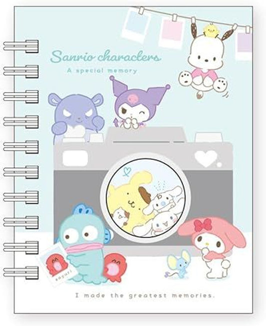 Carnet de Notes - Sanrio Characters - "A Special Memory" et Personnages Assortis