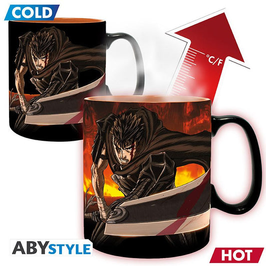 Tasse - Berserk - Guts au Combat Réactive à la Chaleur 16oz