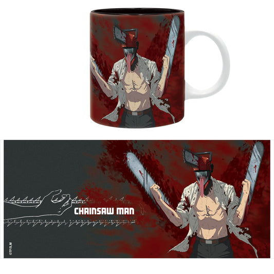Tasse - Chainsaw Man - Chainsaw Man et Logo 11oz