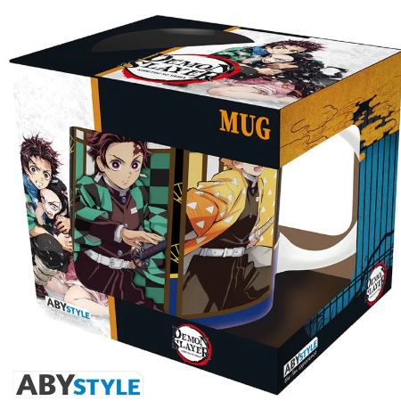 Mug - Demon Slayer: Kimetsu no Yaiba - Tanjiro, Nezuko, Zenitsu and Inosuke 11oz