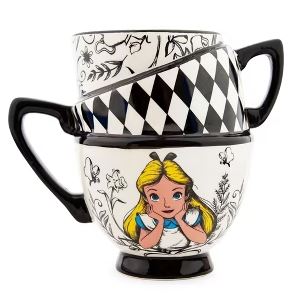 Tasse - Disney Alice au Pays des Merveilles - Alice sous une pile de Tasses Sculpté 3D 20oz