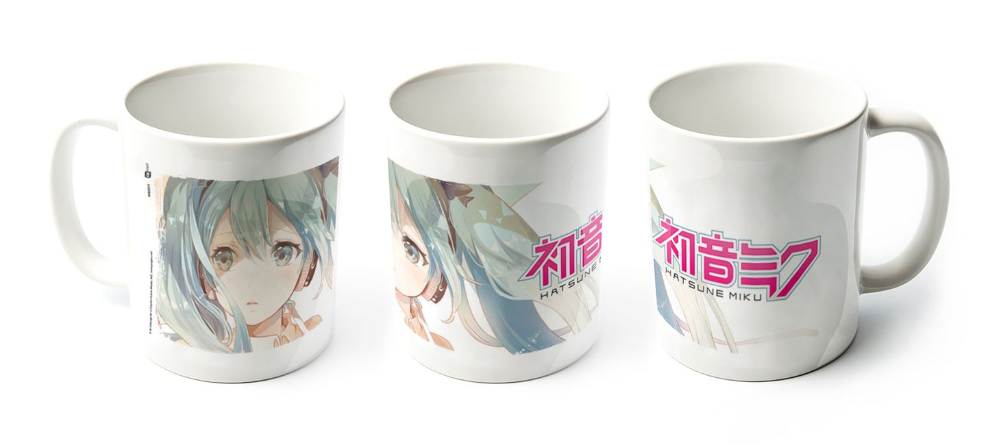 Tasse - Hatsune Miku - Visage et Logo 11oz
