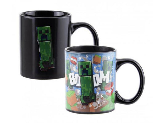 Tasse - Minecraft - Creeper Réactive à la Chaleur 11oz