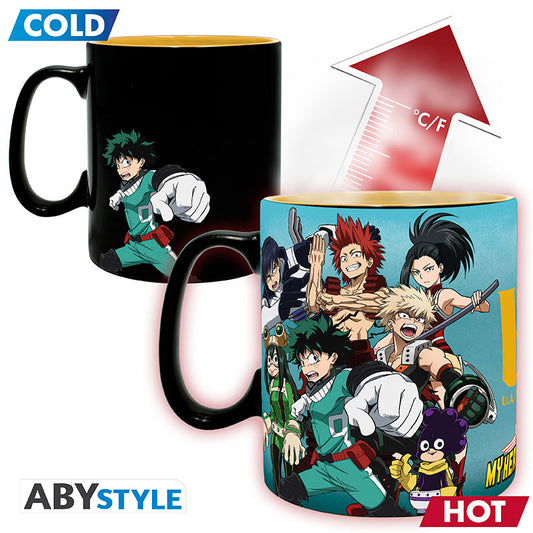 Tasse - My Hero Academia - Classe 1-A Réactive à la Chaleur 16oz