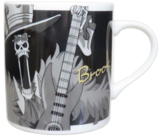 Tasse - One Piece - Dress Black Straw Hat Brook avec Accents Dorés 8oz