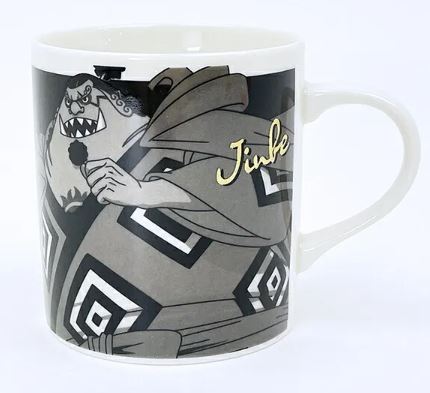 Tasse - One Piece - Dress Black Straw Hat Jinbe avec Accents Dorés 8oz