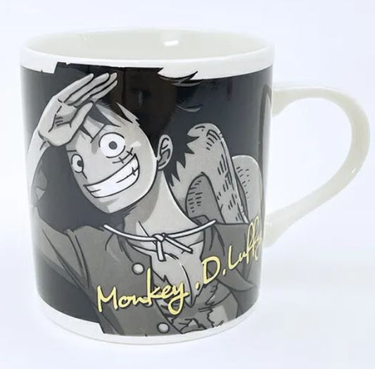 Tasse - One Piece - Dress Black Straw Hat Monkey D. Luffy avec Accents Dorés 8oz