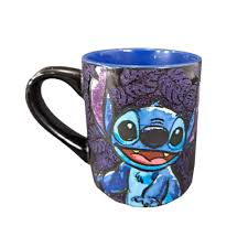 Tasse - Disney Stitch - Stitch Heureux Bleue Brillante 14oz