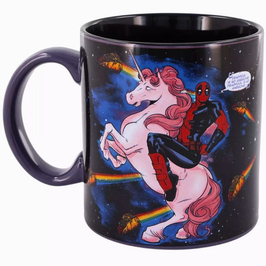 Tasse - Marvel Deadpool - Deadpool sur une Licorne 20oz