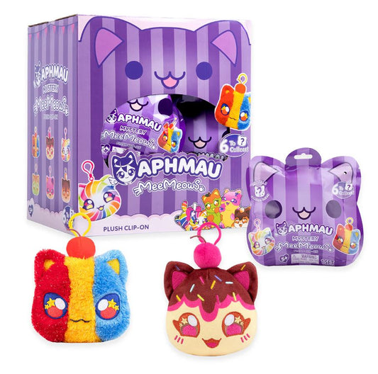 Sac Mystère - Aphmau - Mee Meows Peluches à Collectionner avec Clip Série 3