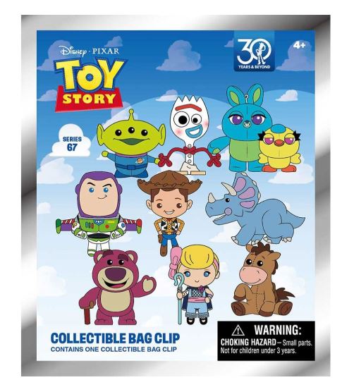Sac Mystère - Disney Pixar Toy Story - Porte-clés Figurine Clip pour Sac à Dos Série 67