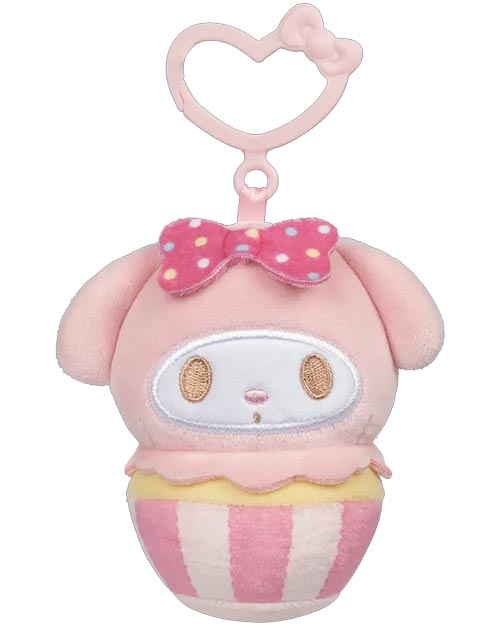 Peluche - Sanrio Hello Kitty and Friends - Cupcake Clip 4"