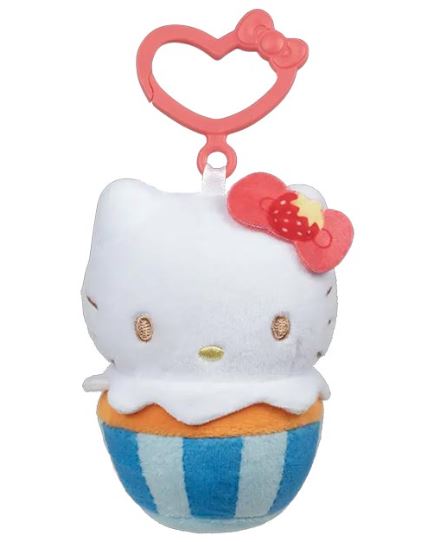 Peluche - Sanrio Hello Kitty and Friends - Cupcake Clip 4"