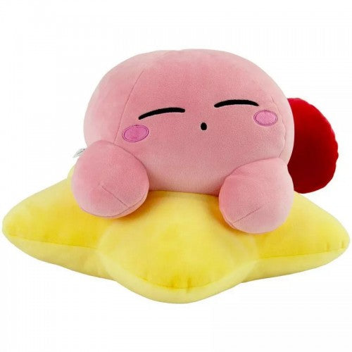 Plush - Nintendo Kirby - Kirby Sleeps on his Star Club Mochi-Mochi - Collection 9"
