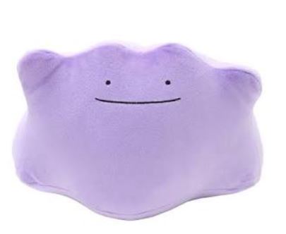 Peluche - Pokémon - Repose Bras Ditto 5"