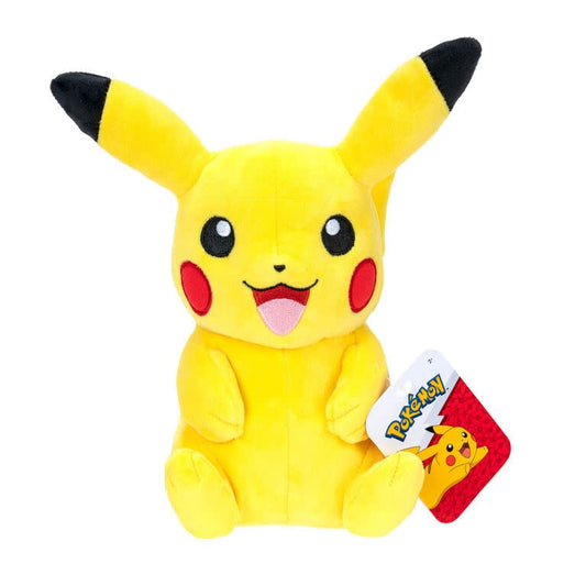 Peluche - Pokémon - Pikachu Assis 8"