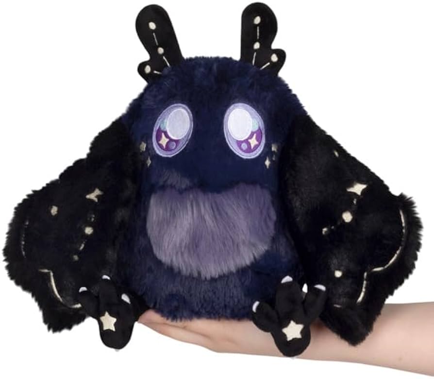 Peluche - Squishable - Mini Mothman Minuit 7"