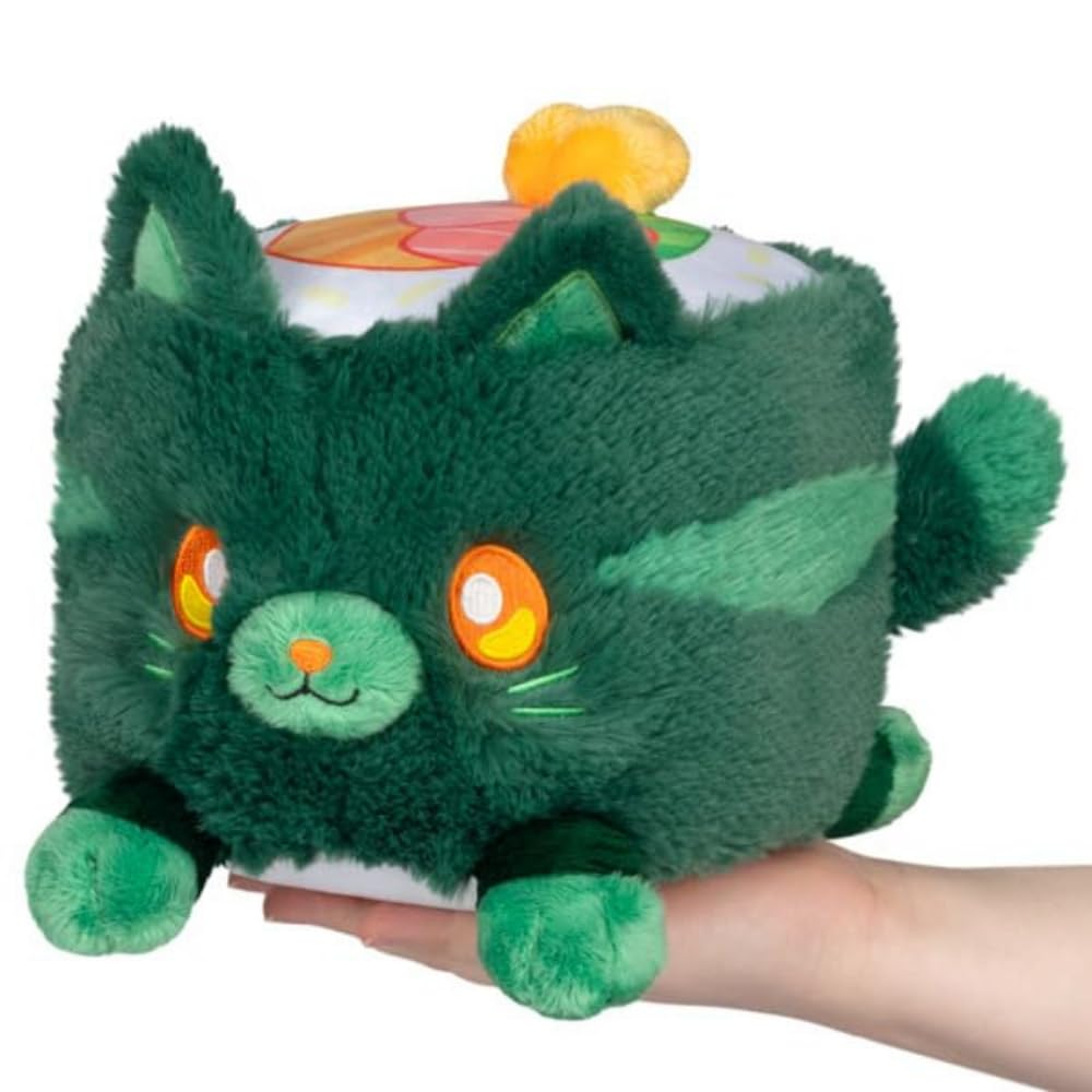 Peluche - Squishable - Mini Chat Nori Synthisquish 7"