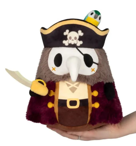 Peluche - Squishable - Mini Plague Doctor Pirate 7"