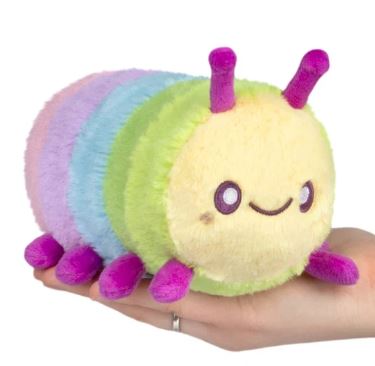 Peluche - Squishable - Snugglemi Snackers Chenille Arc-en-ciel 5"