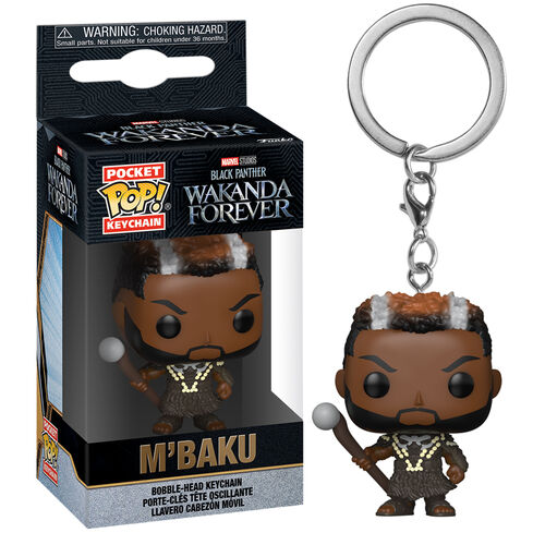 Funko Pocket Pop! Keychain - Marvel Black Panther Wakanda Forever - M'baku *LIQUIDATION*