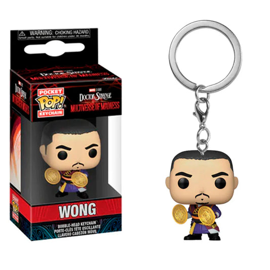 Funko Pocket Pop! Keychain - Marvel Doctor Strange in The Multiverse of Madness - Wong *CLEARANCE*