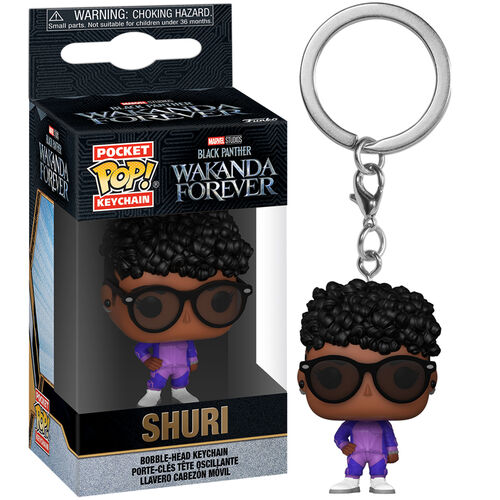 Funko Pocket Pop! Keychain - Marvel Black Panther Wakanda Forever - Shuri *LIQUIDATION*