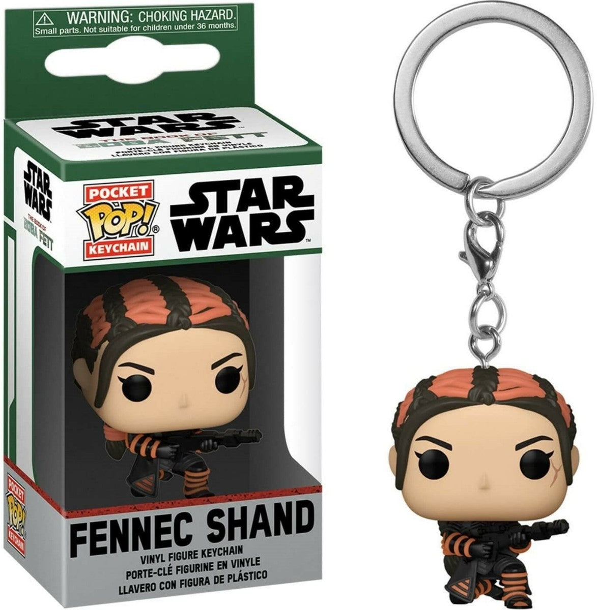 Funko Pocket Pop! Keychain - Star Wars The Book of Boba Fett - Fennec Shand *Clearance*