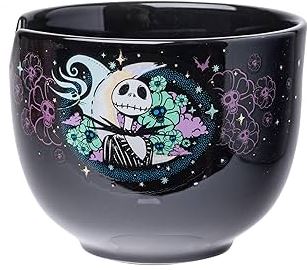 Bol - Disney The Nightmare Before Christmas - Ciel Étoilé et Jack pour Ramen avec Cuillère