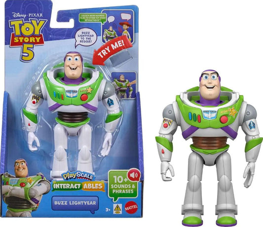 Jouet - Toy Story 5 - Figurine Parlante Articulée Buzz Lightyear 7" (Anglais)