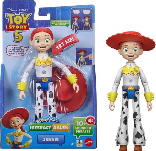 Jouet - Toy Story 5 - Figurine Parlante Articulée Jessie 7" (Anglais)