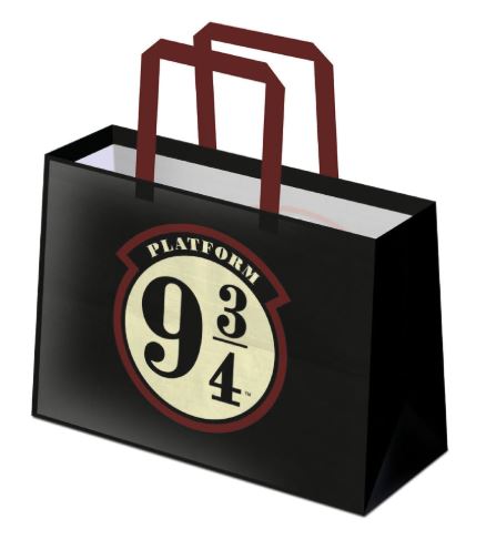 Sac Réutilisable - Harry Potter - Plateforme 9 3/4 en Plastique