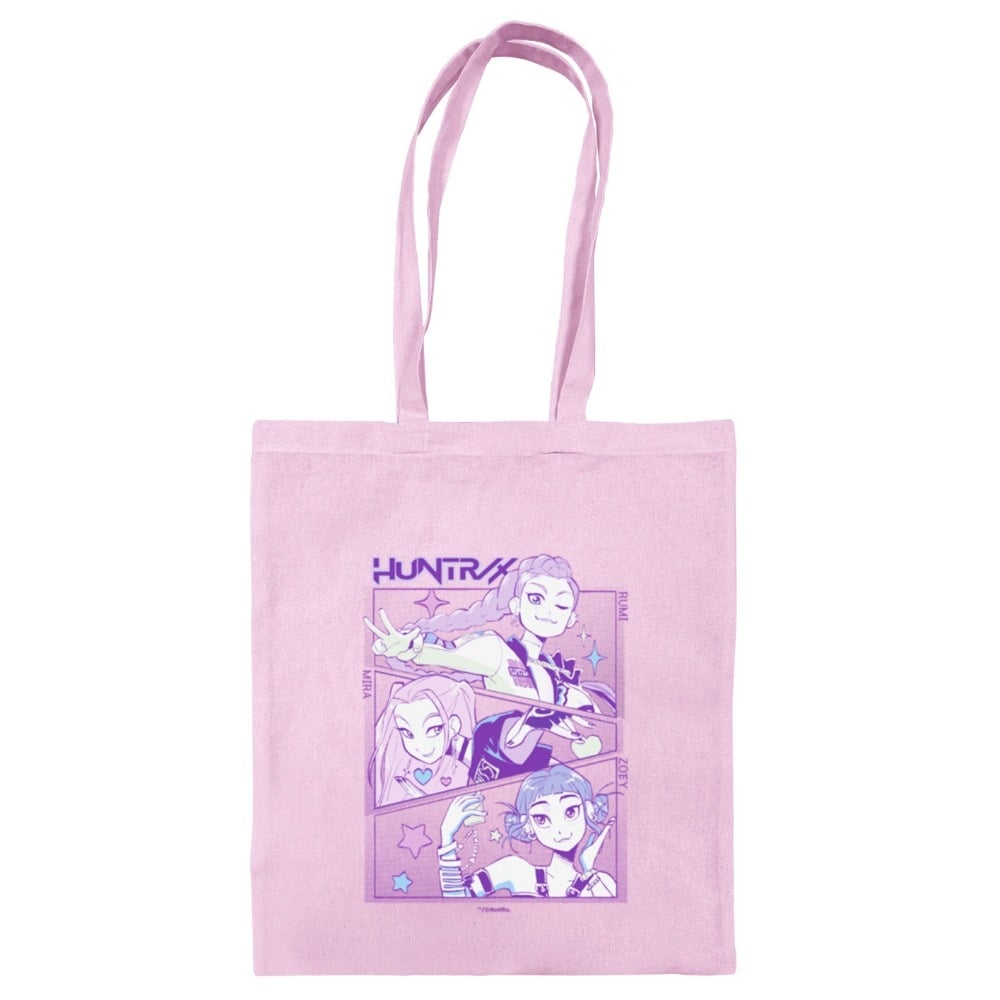 Sac Fourre-Tout - Kpop Demon Hunters - Huntrix Rose en Tissu