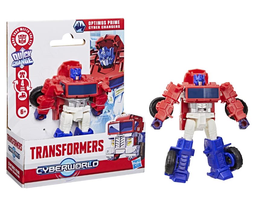 Jouet - Transformers - Optimus Prime (Cyber Changers) 4"