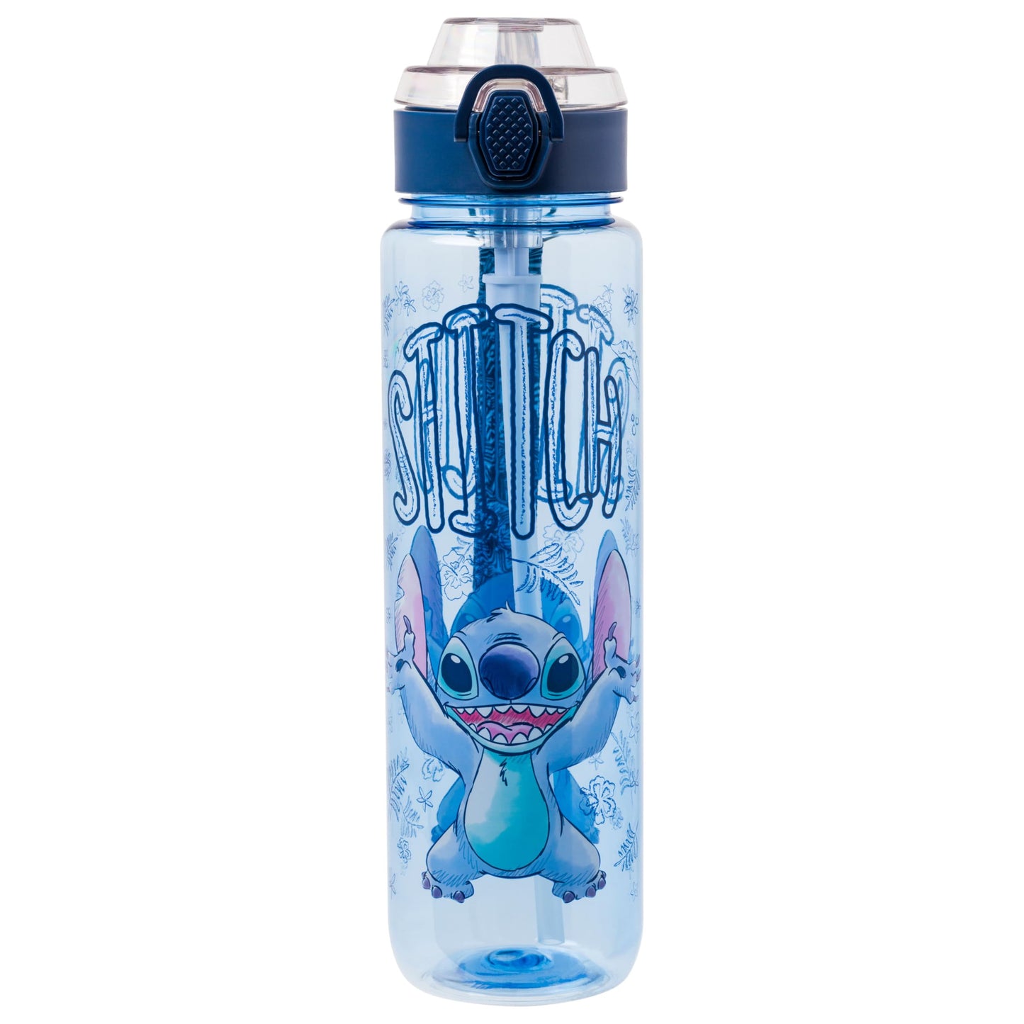 Bouteille de voyage - Disney Lilo & Stitch - Stitch Heureux avec Strap 33oz
