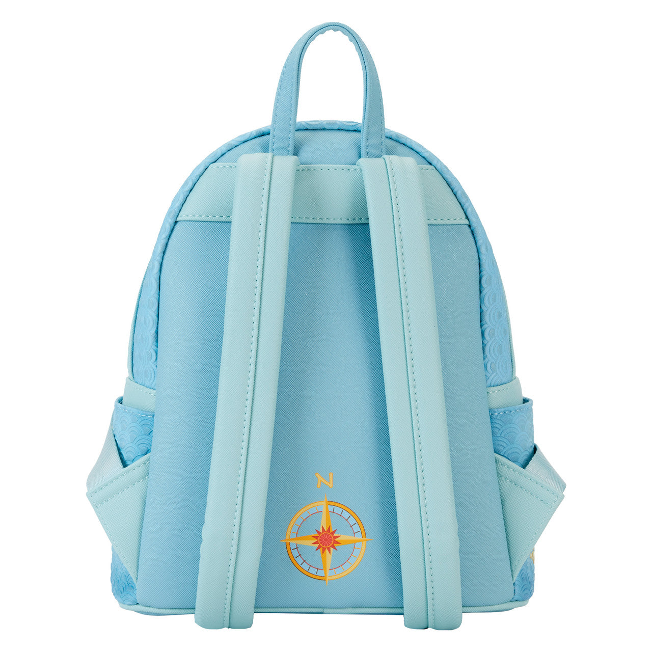 Mini Backpack - Avatar the Last Airbender - Blue Faux Leather World Map *CLEARANCE*