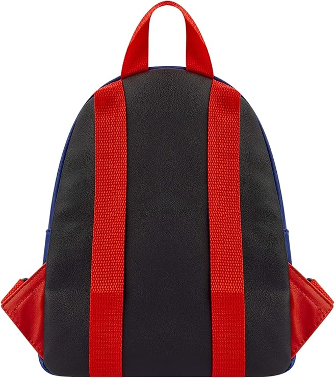 Mini Sac à Dos - My Hero Academia - U.A. High en Faux Cuir Bleu et Orange *LIQUIDATION*