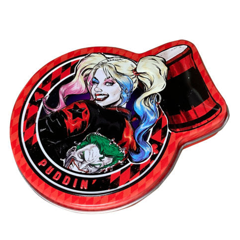 Bonbons - DC Comics Harley Quinn - Mad Love Cerise Acidulé Boîte en Métal *LIQUIDATION*