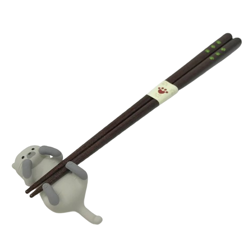 Chopsticks - Dakoneko - Siamese Cat with Stand