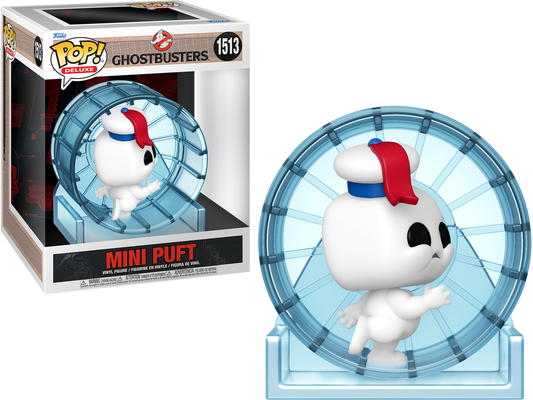 Funko Pop! Deluxe - Ghostbuster - Mini Puft (Hamster Wheel) 1513 6" *Liquidation*