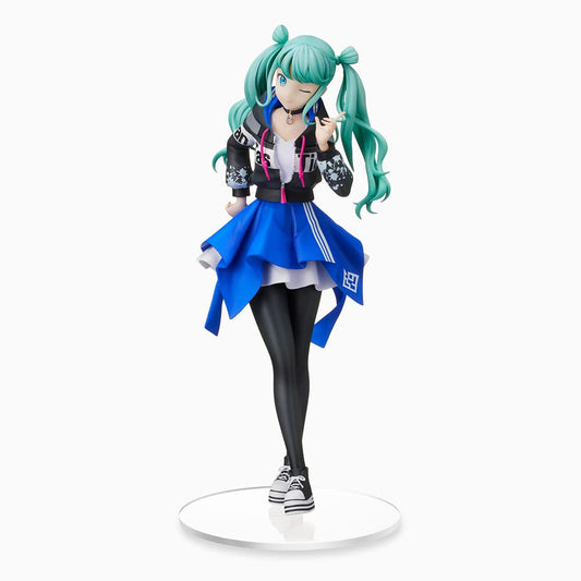 Figurine - Hatsune Miku 初音ミク- Project SEKAI Colorful Stage! Street Sekai SPM 8" *Liquidation*