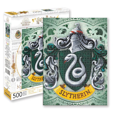 Casse-tête - Harry Potter - Emblème de Serpentard 500 pièces *Liquidation*