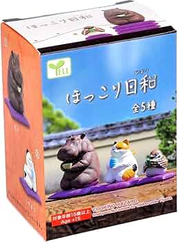 Boîte mystère - Hokkori Hiyori - Animaux qui Boivent du Thé Mini Figurine Vol.1