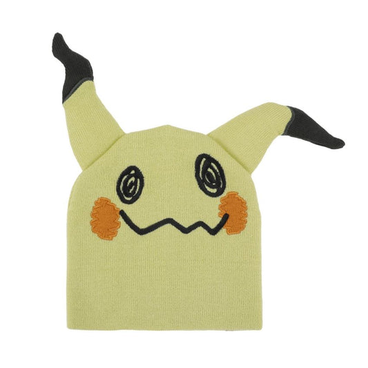 Tuque - Pokémon - Visage de Mimikyu Jaune Brodée