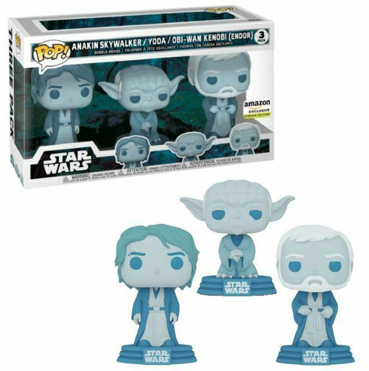 chez-rhox-geek-stop-figurine-funko-pop-star-wars-Anakin Skywalker  Yoda  Obi-Wan Kenobi Endor-3-pack-amazon-exclusive.JPG