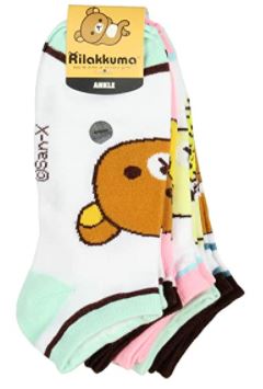 chez-rhox-geek-stop-socks-rilakkuma-korilakkuma-kiiroitori-5-pair-ankle-3.JPG