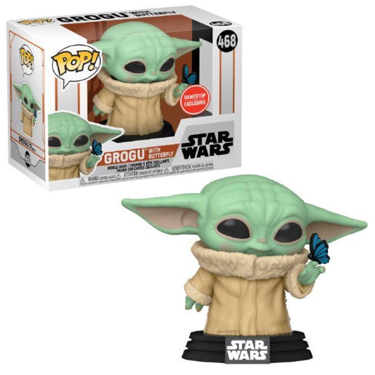 chez-rhox-geek-stop-figurine-funko-pop-star-wars-grogu-with-butterfly-468-gamestop-exclusive.jfif